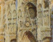 克劳德 莫奈 : Rouen Cathedral, Sunlight Effect